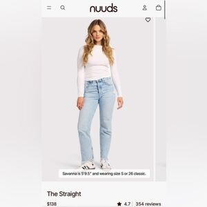 Nuuds The Straight Jeans